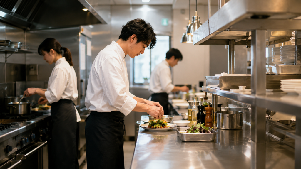 業務用ディスポーザー導入でコスト削減を実現した飲食店